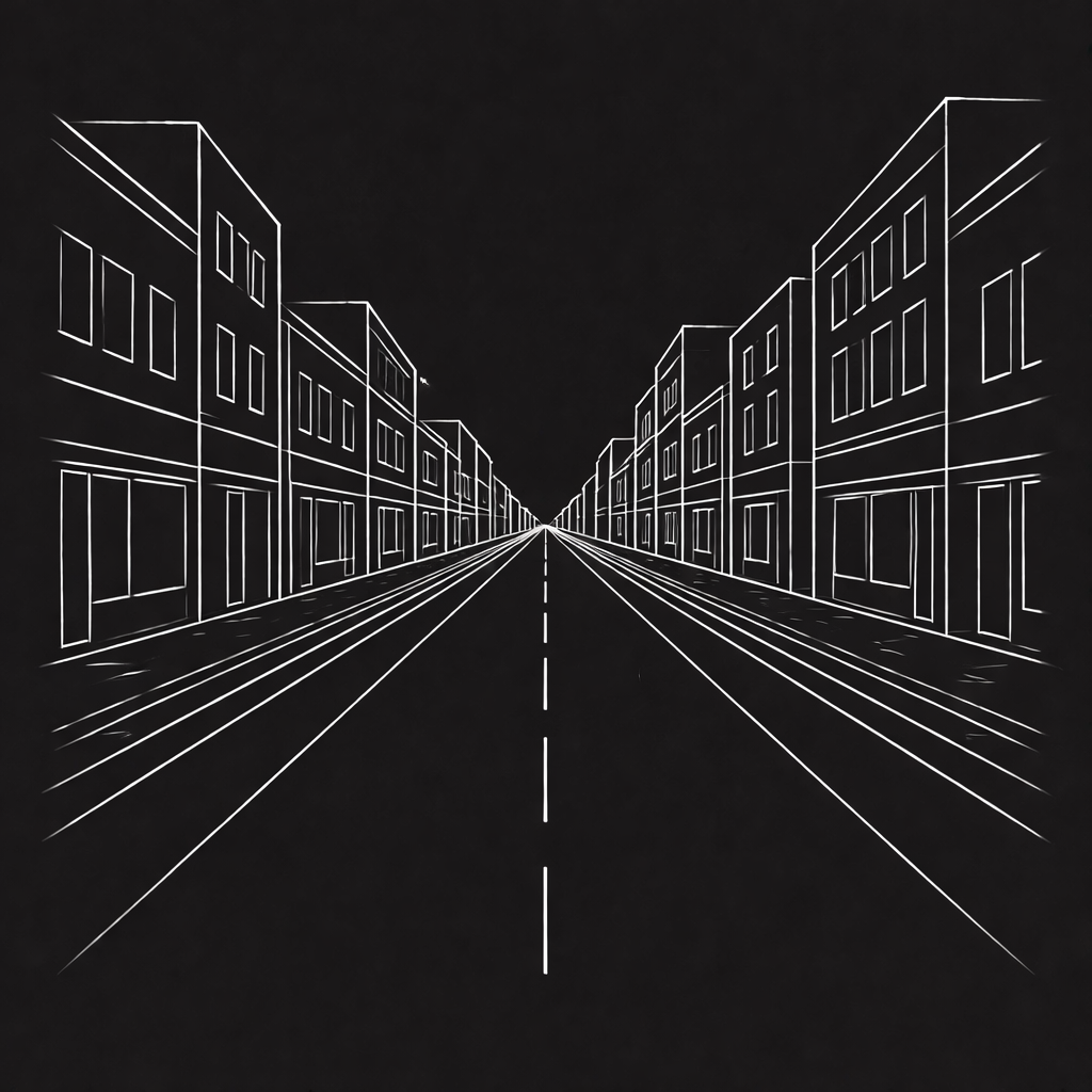 Generated street view