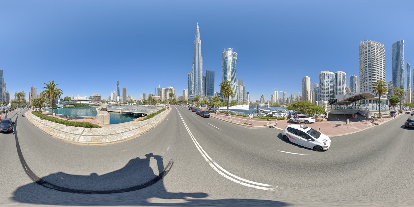 Dubai street view